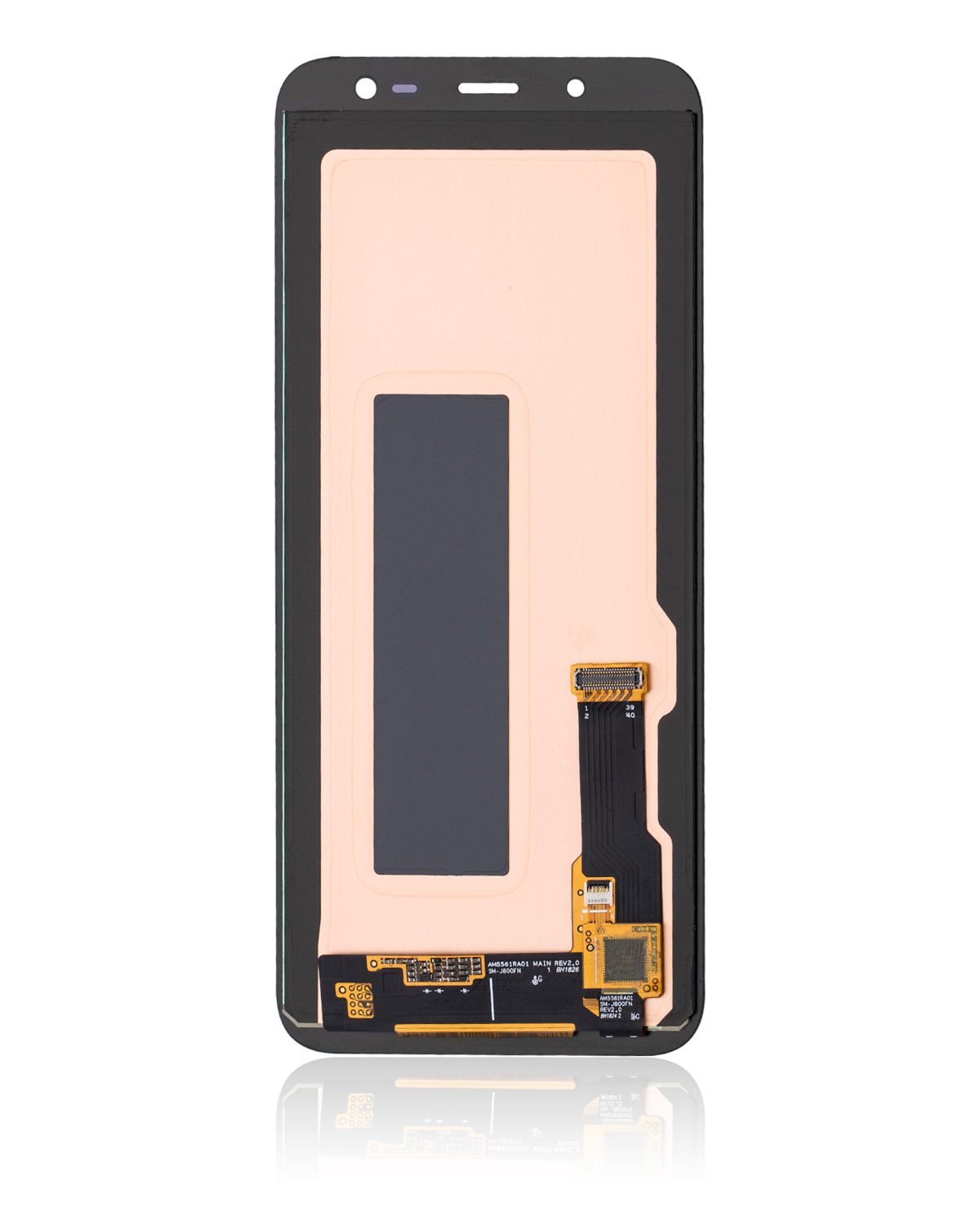 Samsung Galaxy J6 İle Uyumlu Çerçevesiz ekran Orijinal Ekranı On6 (J600 2018) (Aftermarket Plus) (Siyah) - Görsel 4