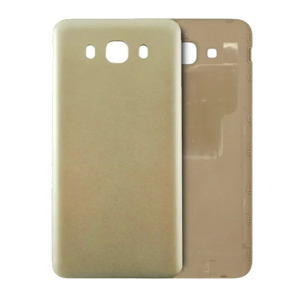 Samsung Galaxy J7 Arka İle Uyumlu Kapak Camı (J727 2017) (Servis Paketi) (Altın)
