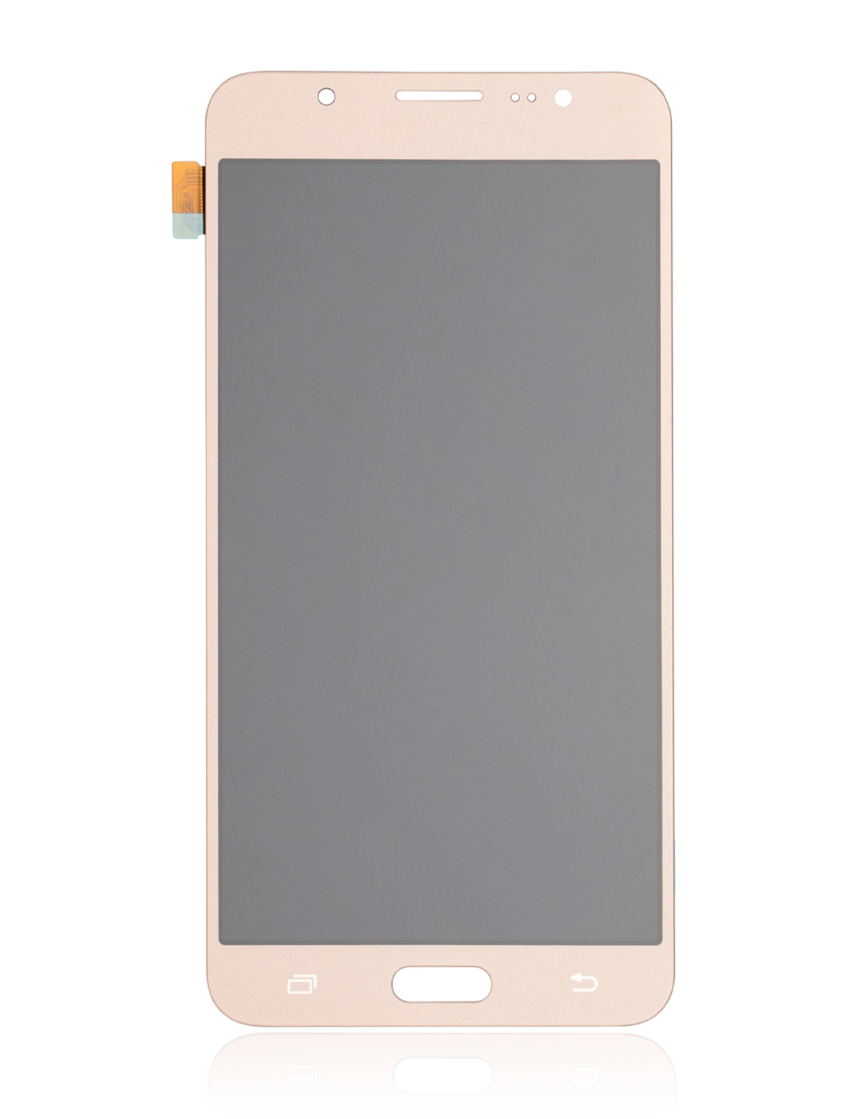 Samsung Galaxy J7 İle Uyumlu Çerçevesiz ekran Orijinal Ekranı J7 Duo (J710 2016) (Aftermarket Plus) (Altın) - Görsel 2