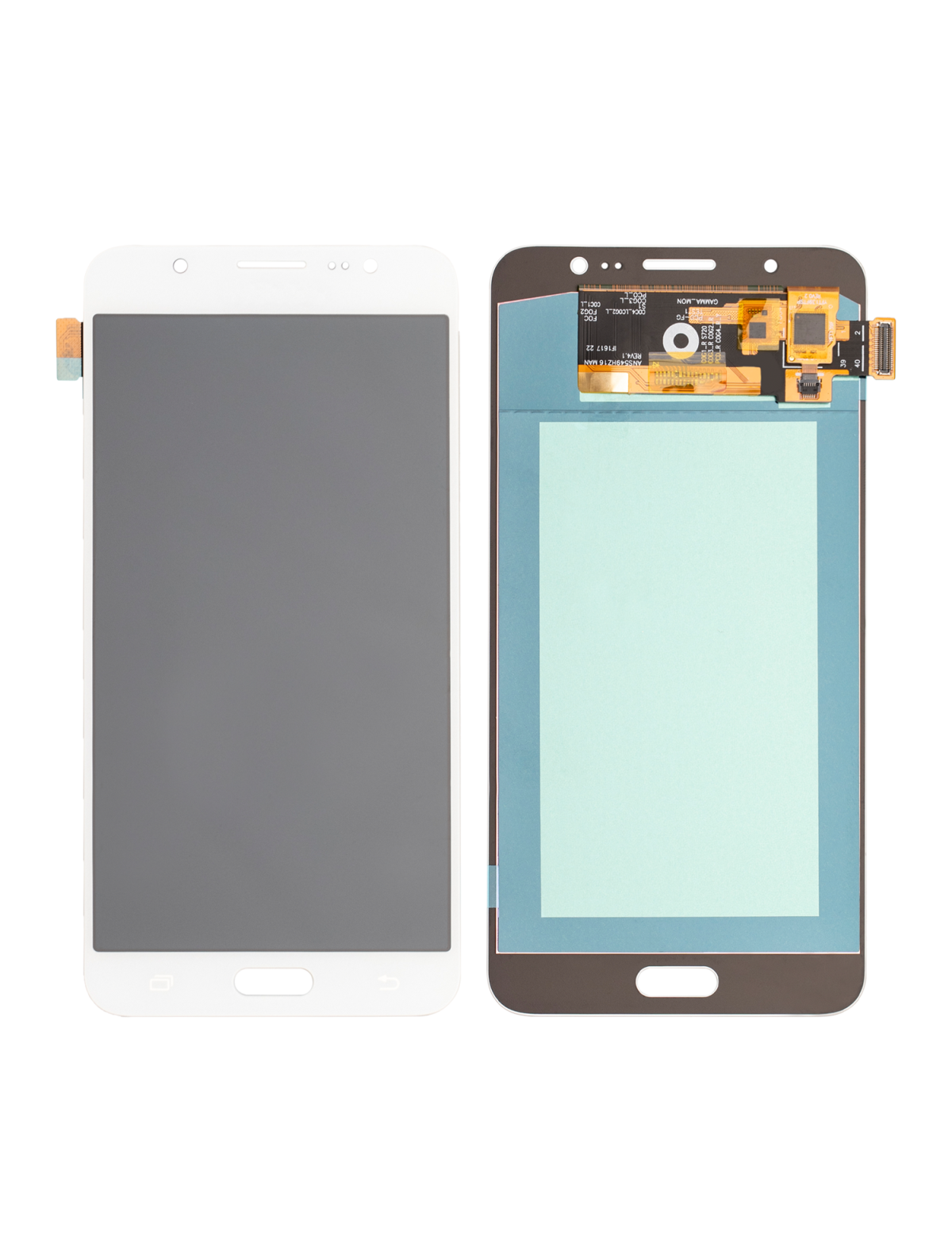 Samsung Galaxy J7 İle Uyumlu Çerçevesiz ekran Orijinal Ekranı J7 Duo (J710 2016) (Beyaz) - Görsel 4