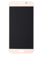 Samsung Galaxy J7 İle Uyumlu Çerçevesiz ekran Orijinal Ekranı J7 Pro (J730 2017) (Aftermarket Plus) (Altın) - Görsel 2