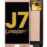 Samsung Galaxy J7 İle Uyumlu Çerçevesiz ekran Orijinal Ekranı (J700 2015) Orijinal (Beyaz)