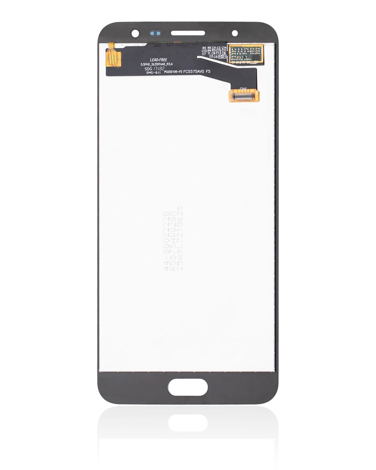 Samsung Galaxy J7 Prime İle Uyumlu Çerçevesiz ekran LCD Ekranı (G610 2016) Orijinal (Siyah) - Görsel 2