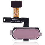 Samsung Galaxy J7 Pro İle Uyumlu (J730 2017) (Pembe) Flex Kablolu Parmak İzi Okuyucu