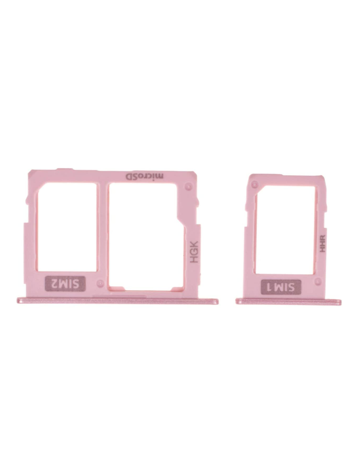 Samsung Galaxy J7 Pro İle Uyumlu Sim Kart Tepsisi (J730 2017) (Pembe) - Görsel 3