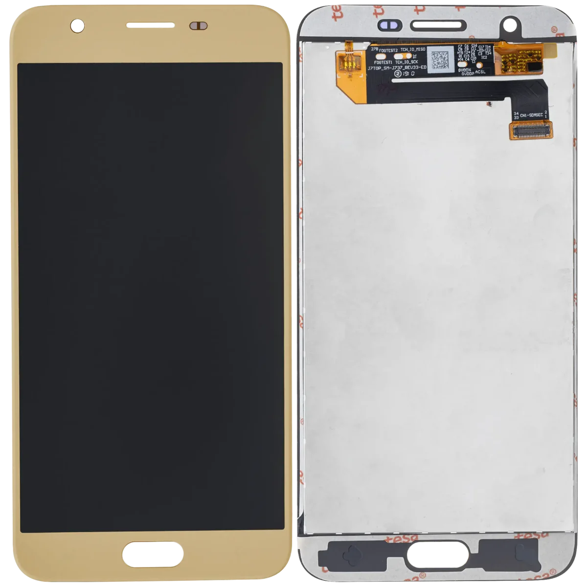 Samsung Galaxy J7 Refine İle Uyumlu Çerçevesiz ekran (J737 2018) (Altın) - Görsel 2