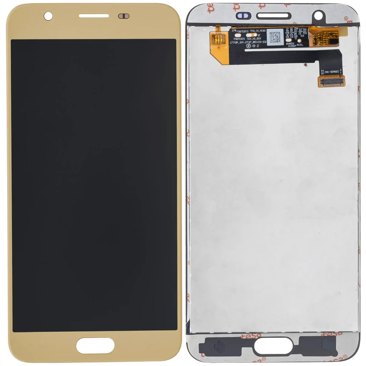 Samsung Galaxy J7 Refine İle Uyumlu Çerçevesiz ekran (J737 2018) Orijinal (Altın) - Görsel 2