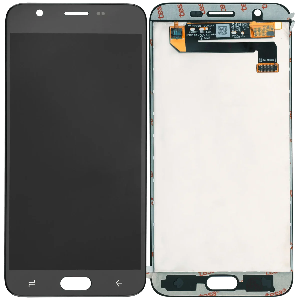 Samsung Galaxy J7 Refine İle Uyumlu Çerçevesiz ekran (J737 2018) Orijinal (Siyah) - Görsel 2