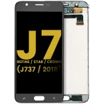 Samsung Galaxy J7 Refine İle Uyumlu Çerçevesiz ekran (J737 2018) Orijinal (Siyah) - Görsel 3