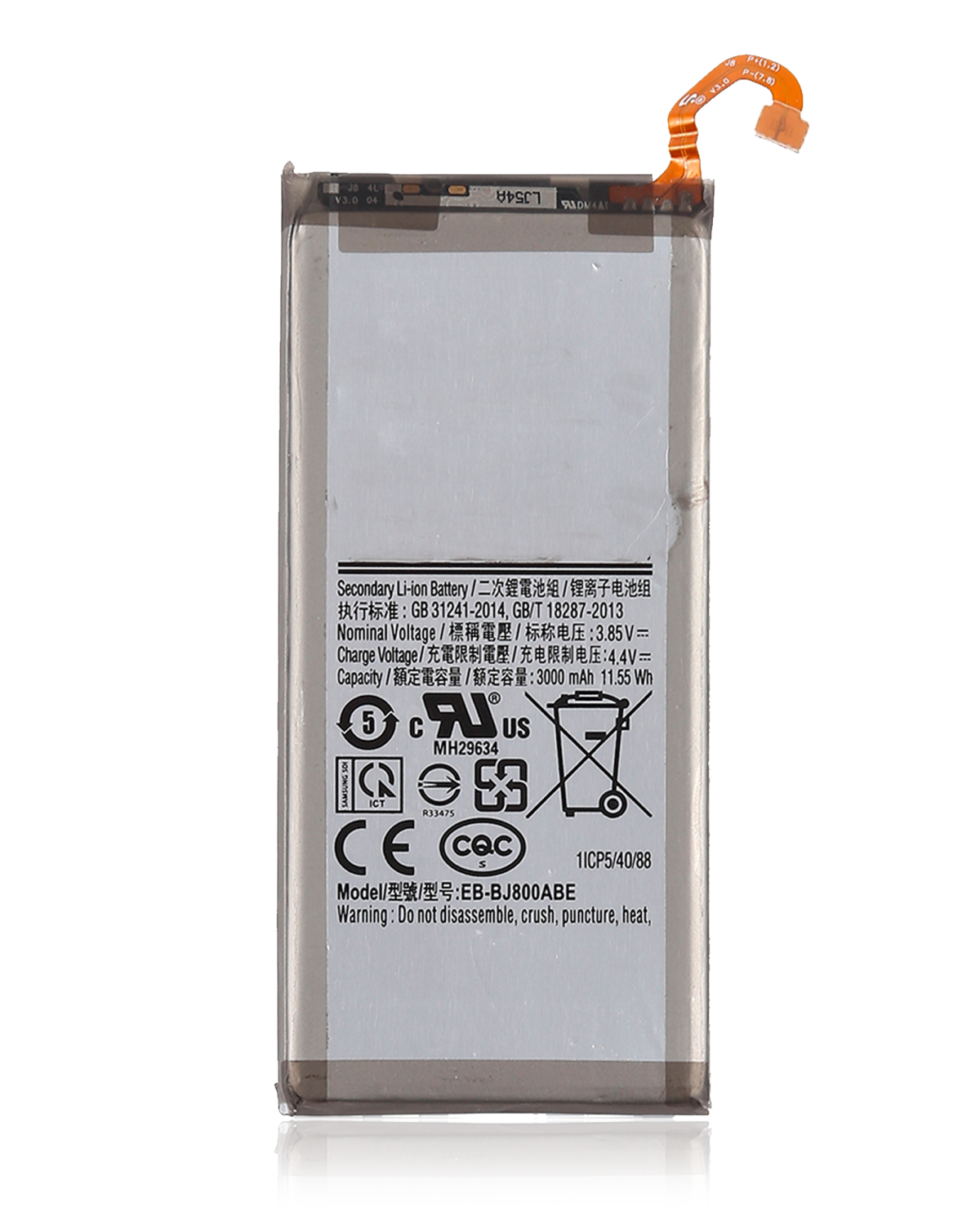Samsung Galaxy J8 İle Uyumlu Batarya Pil (J810 2018) A6 Plus (A605 2018) J8 Plus (J805 2018) (EB-BJ805ABE) - Görsel 5