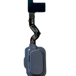 Samsung Galaxy J8 İle Uyumlu (J810 2018) (Gri) Flex Kablolu Parmak İzi Okuyucu