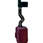 Samsung Galaxy J8 İle Uyumlu (J810 2018) (Mor) Flex Kablolu Parmak İzi Okuyucu