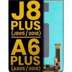 Samsung Galaxy J8 Plus İle Uyumlu Çerçevesiz ekran Orijinal Ekranı (J805 2018) A6 Plus (A605 2018) Orijinal (Tüm Renkler)