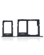 Samsung Galaxy J8 Sim İle Uyumlu Kart Tepsisi (J810 2018) (Siyah) (2 Parça Set) - Görsel 3