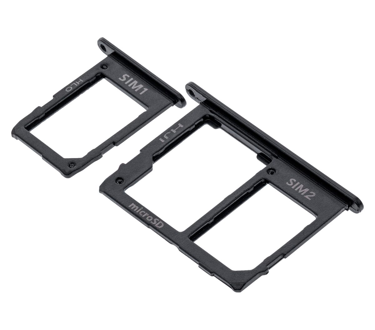 Samsung Galaxy J8 Sim İle Uyumlu Kart Tepsisi (J810 2018) (Siyah) (2 Parça Set) - Görsel 5