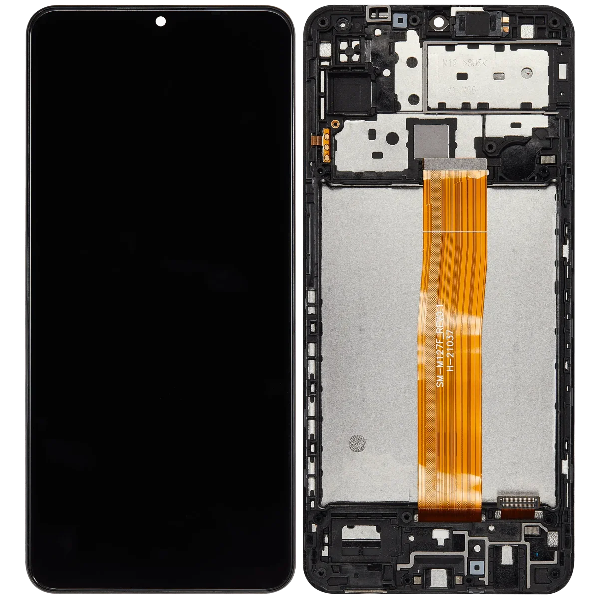 Samsung Galaxy M12 İle Uyumlu İçin Çerçeveli ekran Orijinal  (M127 2020) (Tüm Renkler) - Görsel 2