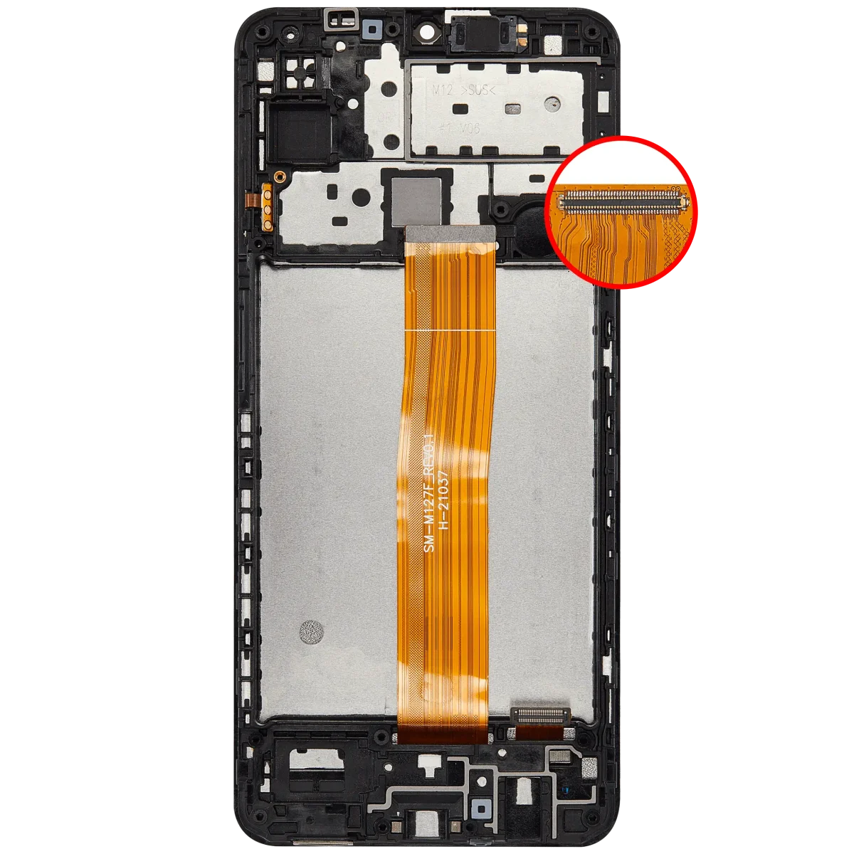Samsung Galaxy M12 İle Uyumlu İçin Çerçeveli ekran Orijinal  (M127 2020) (Tüm Renkler) - Görsel 5