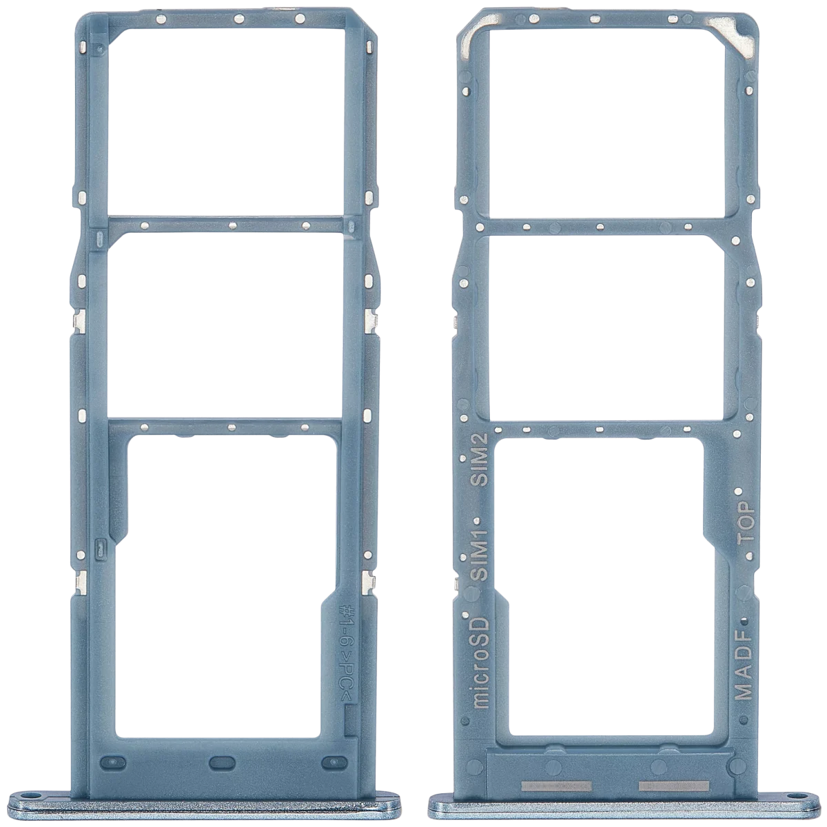 Samsung Galaxy M14 İle Uyumlu Çift Sim Kart Tepsisi (M146 2023) (Açık Mavi) - Görsel 2