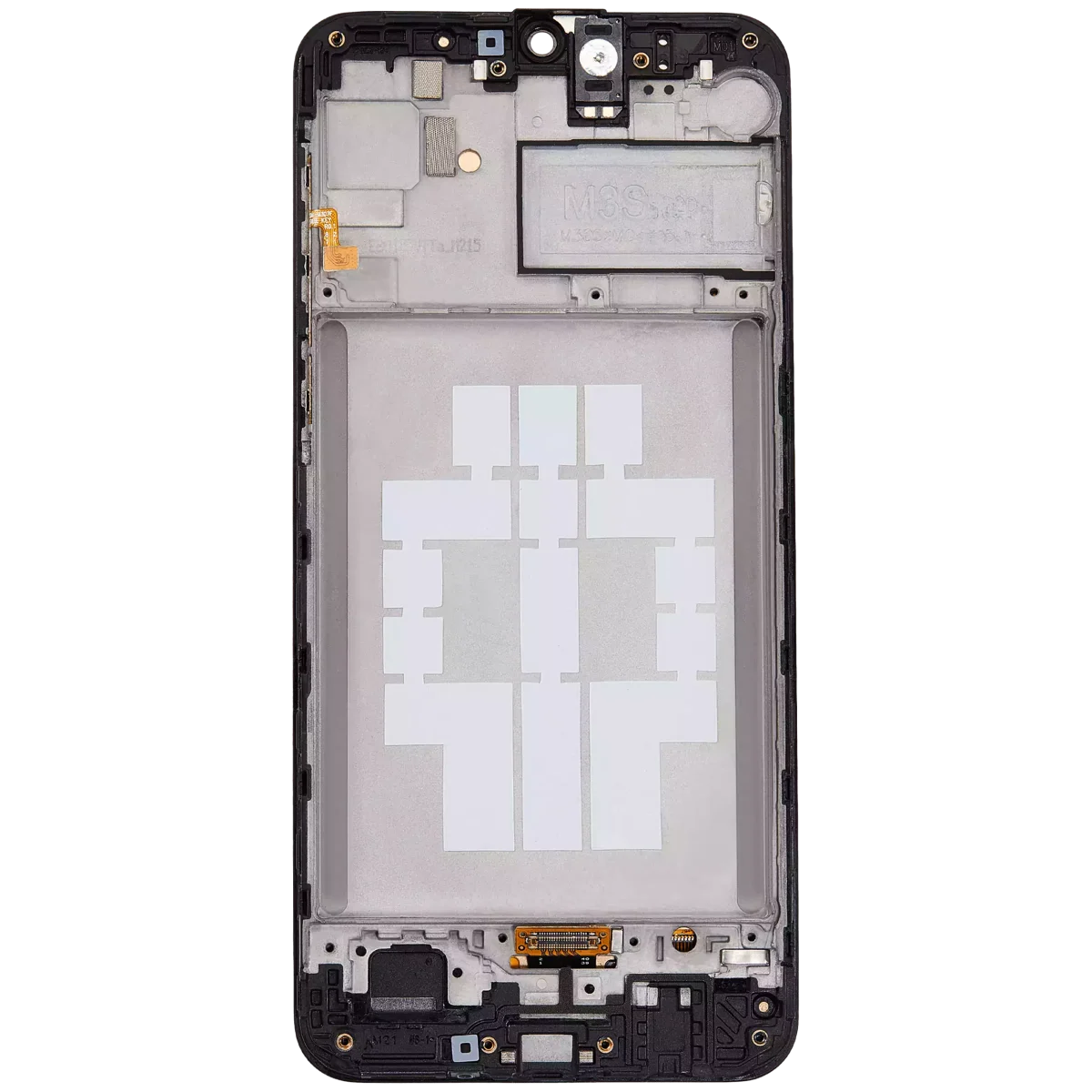 Samsung Galaxy M21 İle Uyumlu (M215 2020) M30 (M305 2019) Orijinal (Siyah) Çerçeveli ekran Orijinal Ekranı - Görsel 5