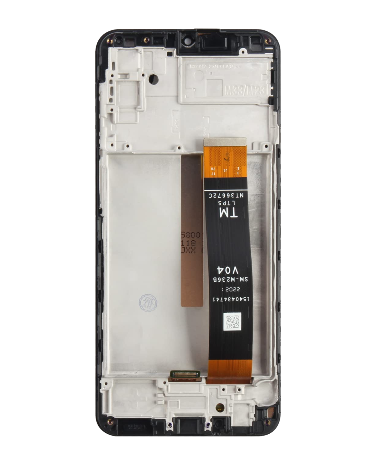 Samsung Galaxy M23 İle Uyumlu İçin Çerçeveli ekran Orijinal (M236 2022) (Servis Paketi) (Tüm Renkler) - Görsel 3