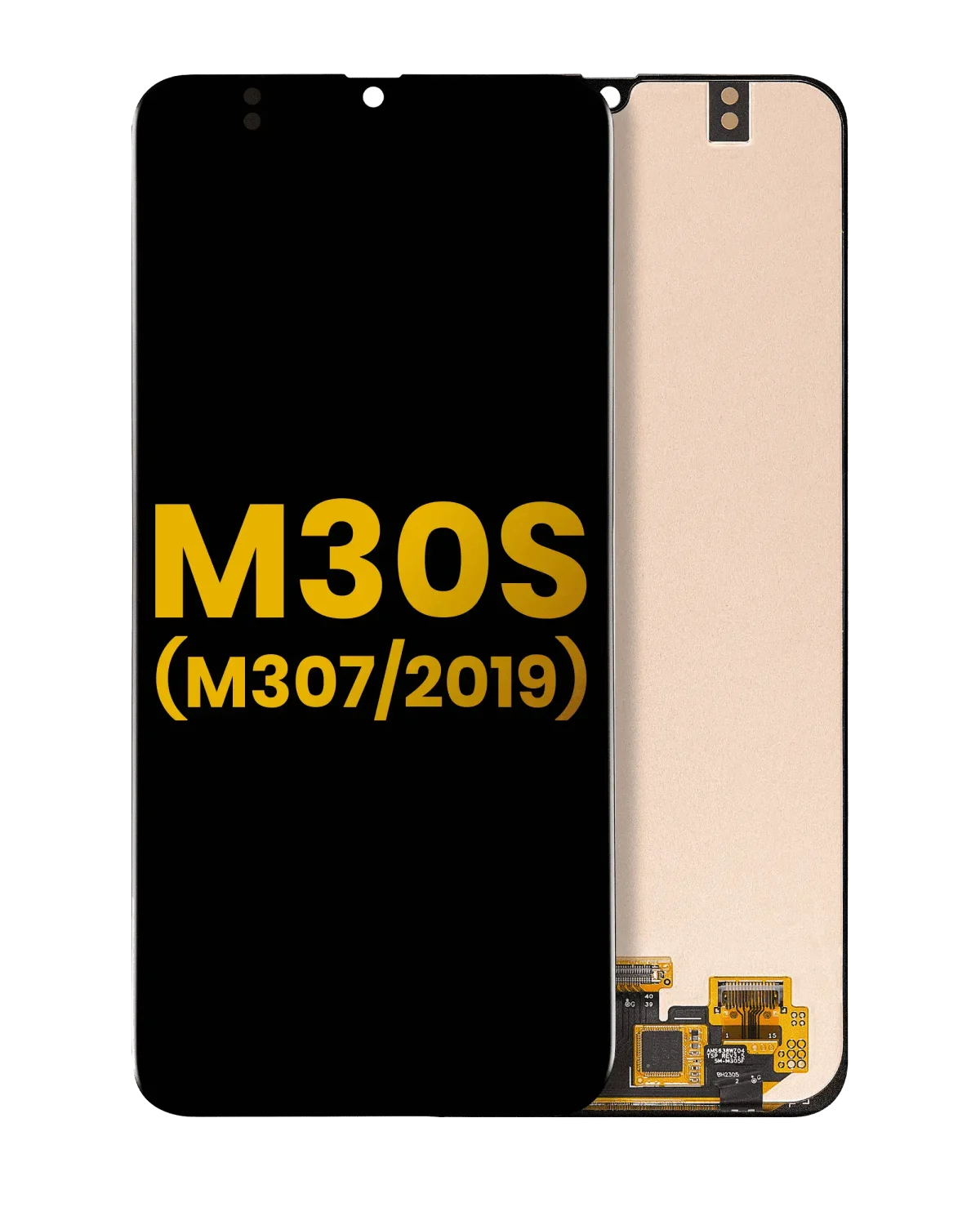 Samsung Galaxy M30 İle Uyumlu Çerçevesiz ekran Orijinal Ekranı S (M307 2019) Orijinal (Tüm Renkler)
