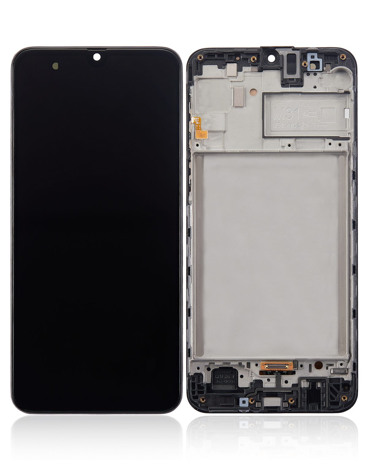 Samsung Galaxy M31 İle Uyumlu İçin Çerçeveli ekran (M315 2020) Orijinal (Tüm Renkler)  Orijinal Ekranı - Görsel 3