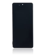 Samsung Galaxy M51 İle Uyumlu Çerçeveli ekran Orijinal Ekran (M515 2020) (Aftermarket Plus) (Celestial Black) - Görsel 4