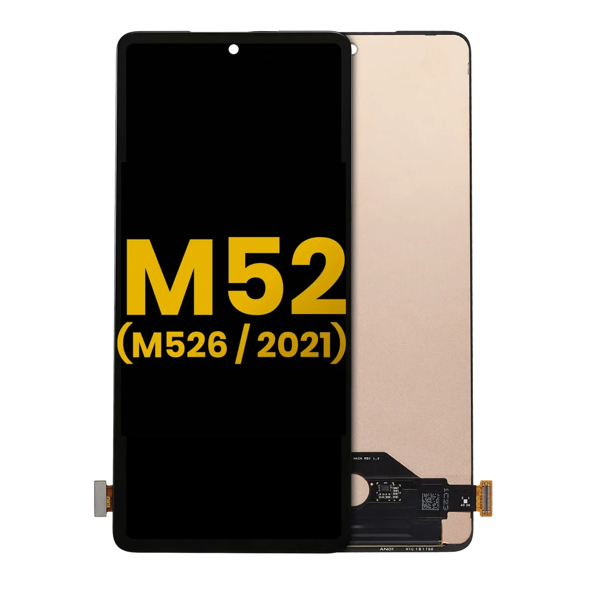 Samsung Galaxy M52 5G İle Uyumlu Çerçevesiz ekran Orijinal Ekranı (M526 2021) Orijinal (Tüm Renkler)
