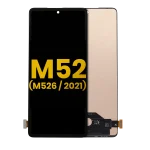 Samsung Galaxy M52 5G İle Uyumlu Çerçevesiz ekran Orijinal Ekranı (M526 2021) Orijinal (Tüm Renkler) - Görsel 3