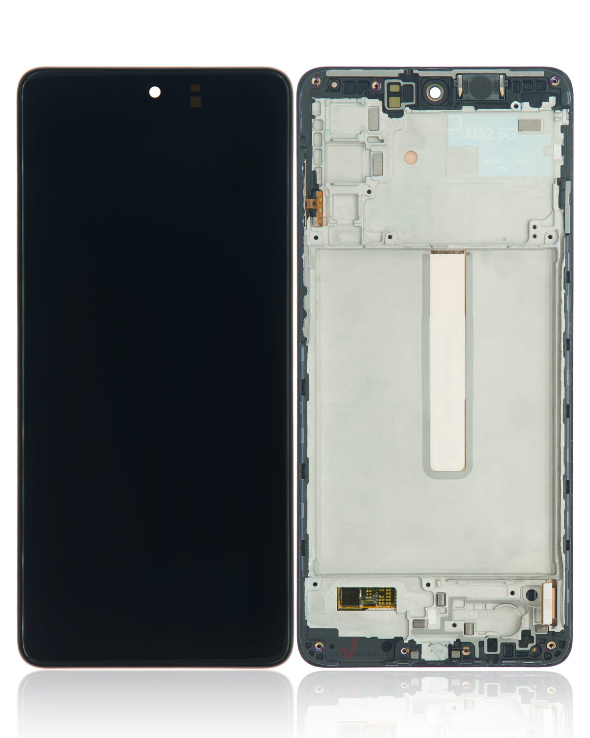 Samsung Galaxy M52 5G İle Uyumlu İçin Çerçeveli ekran (M526 2021) Orijinal (Tüm Renkler)  Orijinal Ekranı - Görsel 3