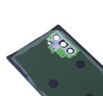 Samsung Galaxy Note 10 Arka Kapak Camı Kamera Lensli (Aura Glow / Gümüş) - Görsel 4