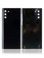 Samsung Galaxy Note 10 Arka Kapak Camı Kamera Lensli (Aura Siyah) - Görsel 4