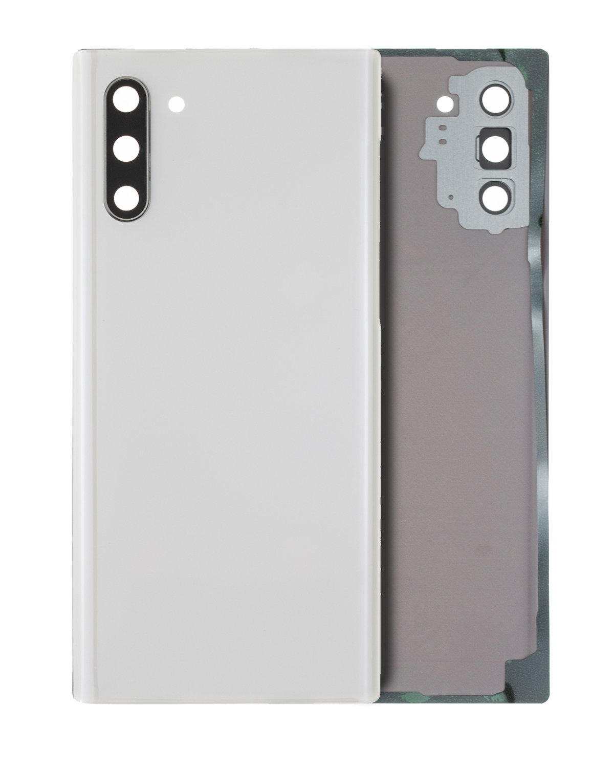 Samsung Galaxy Note 10 Arka Kapak Camı Kamera Lensli(Service Pack) (Aura Beyazı)