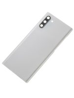 Samsung Galaxy Note 10 Arka Kapak Camı Kamera Lensli(Service Pack) (Aura Beyazı) - Görsel 3