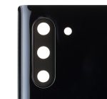 Samsung Galaxy Note 10 Arka Kapak Camı Kamera Lensli(Service Pack) (Aura Siyah) - Görsel 3