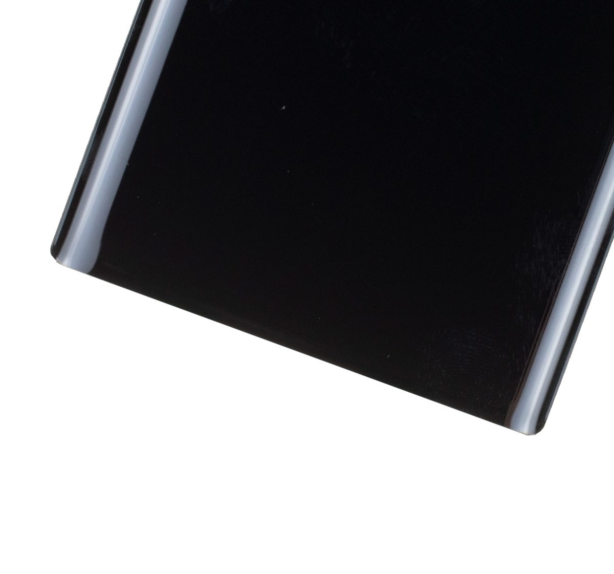 Samsung Galaxy Note 10 Arka Kapak Camı Kamera Lensli(Service Pack) (Aura Siyah) - Görsel 4