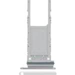 Samsung Galaxy Note 10 İle Uyumlu Tek Sim Kart Tepsisi (Aura Glow / Gümüş)