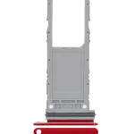 Samsung Galaxy Note 10 İle Uyumlu Tek Sim Kart Tepsisi (Aura Red)