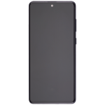 Samsung Galaxy Note 10 Lite İle Uyumlu Çerçeveli ekran oled Ekranı (Aftermarket Plus) (Aura Siyah) - Görsel 3