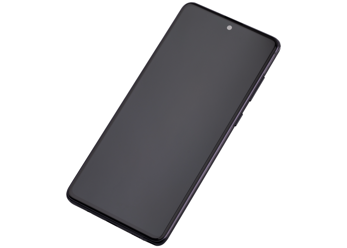 Samsung Galaxy Note 10 Lite İle Uyumlu Çerçeveli ekran oled Ekranı (Aftermarket Plus) (Aura Siyah) - Görsel 5
