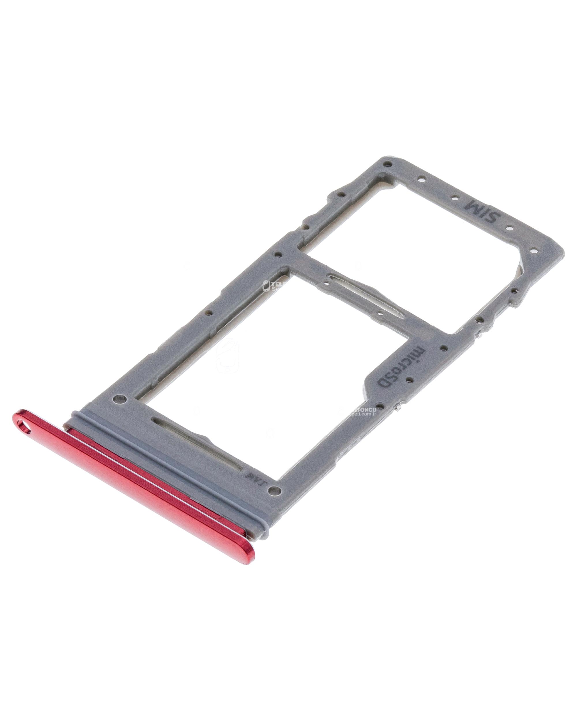 Samsung-Galaxy-Note-10-Lite-Ile-Uyumlu-Tek-Sim-Kart-Tepsisi-Aura-Red-3 Samsung Galaxy Note 10 Lite İle Uyumlu Tek Sim Kart Tepsisi (Aura Red) - Görsel 4