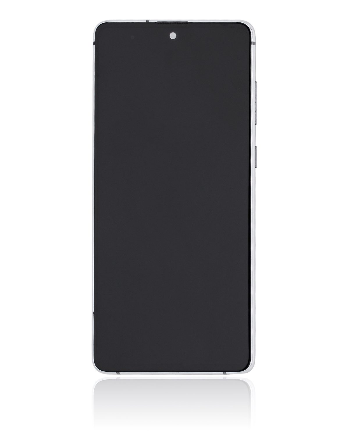 Samsung Galaxy Note 10 Lite Orijinal (Aura Glow / Gümüş) İçin Çerçeveli ekran Orijinal Ekranı - Görsel 3