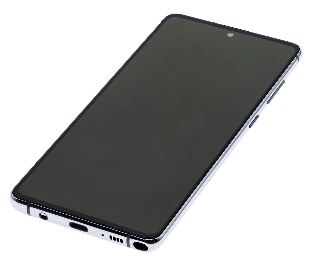Samsung Galaxy Note 10 Lite Orijinal (Aura Glow / Gümüş) İçin Çerçeveli ekran Orijinal Ekranı - Görsel 5