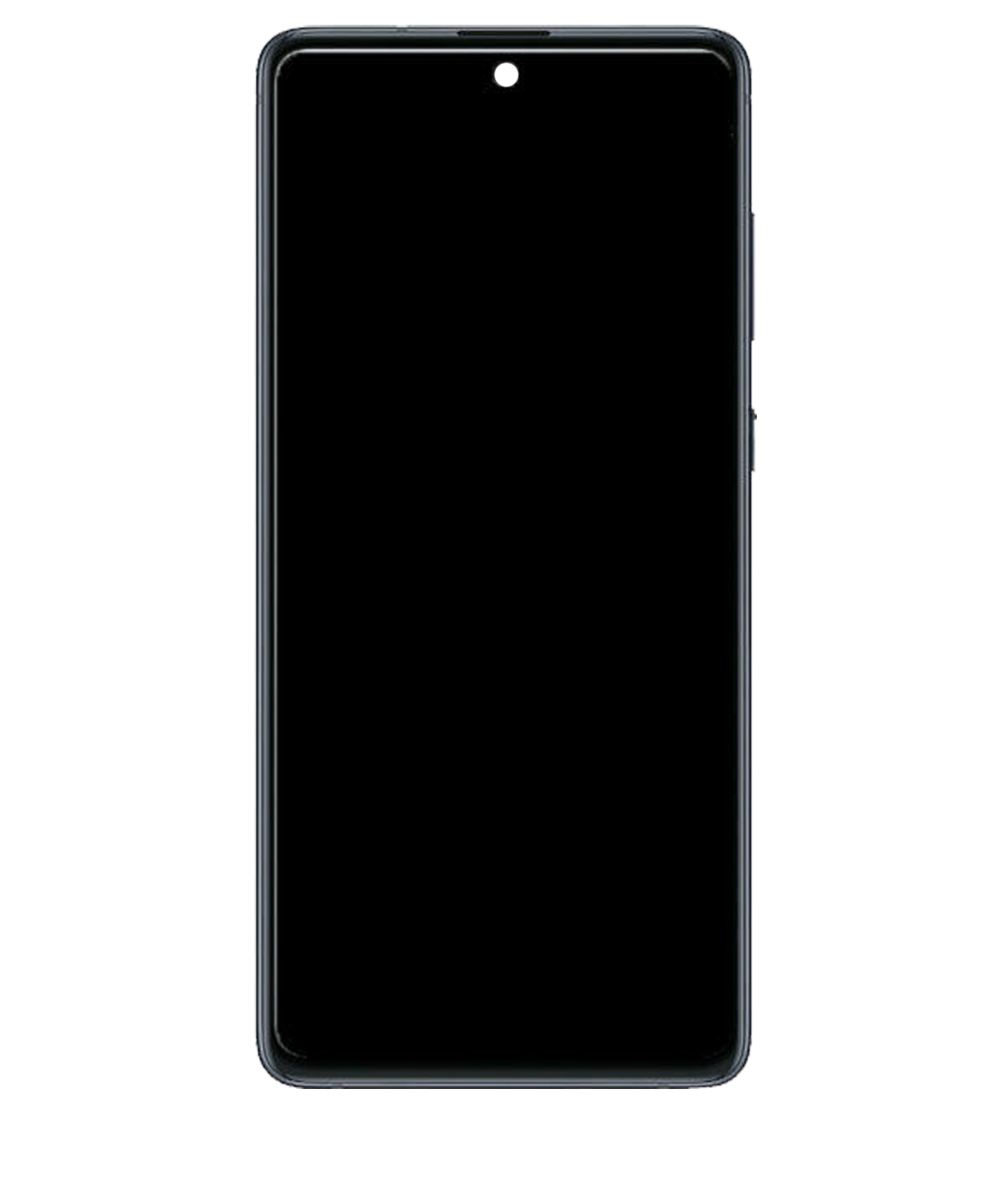 Samsung Galaxy Note 10 Lite (Service Pack) (Aura Glow / Silver) İle Uyumlu Çerçeveli ekran Orijinal Ekranı - Görsel 2