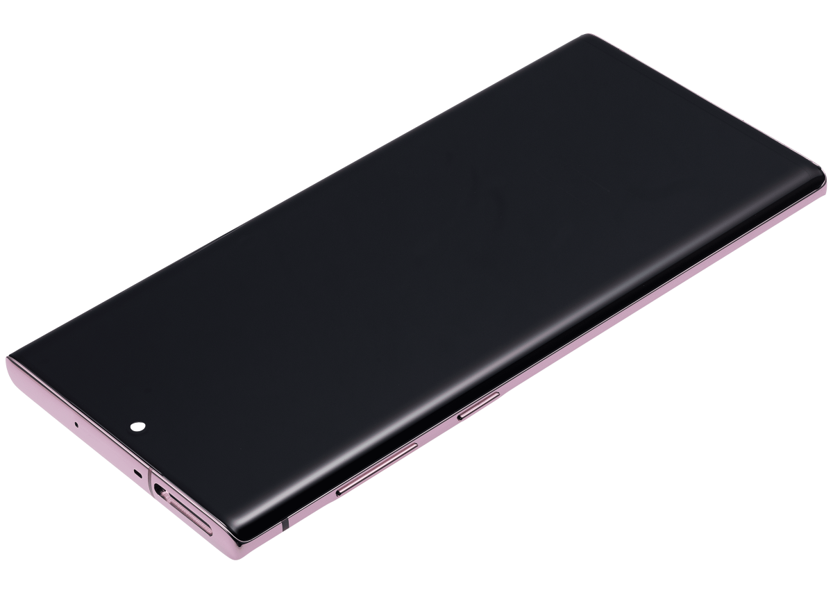 Samsung Galaxy Note 10 Orijinal (Aura Glow / Gümüş) İçin Çerçeveli ekran Orijinal Ekranı - Görsel 5