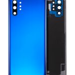 Samsung Galaxy Note 10 Plus 5G Arka Kapak Camı Kamera Lensli  (Aura Mavisi)