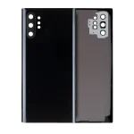 Samsung Galaxy Note 10 Plus 5G Arka Kapak Camı Kamera Lensli  (Aura Siyah) - Görsel 2