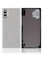 Samsung Galaxy Note 10 Plus 5G Arka Kapak Camı Kamera Lensli (Servis Paketi) (Aura Beyazı) - Görsel 4