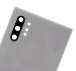Samsung Galaxy Note 10 Plus 5G Arka Kapak Camı Kamera Lensli (Servis Paketi) (Aura Beyazı) - Görsel 5