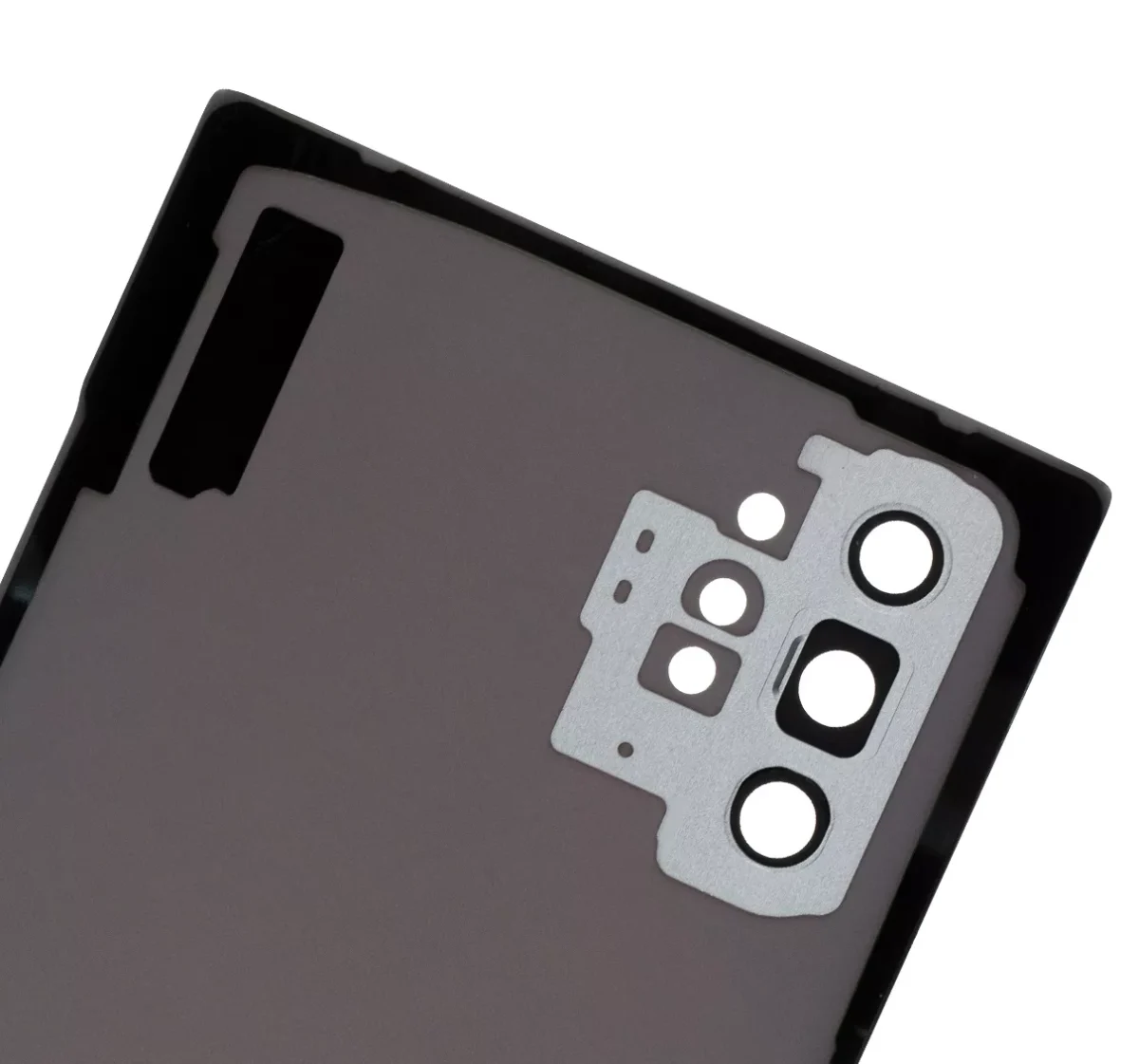 Samsung Galaxy Note 10 Plus 5G Arka Kapak Camı Kamera Lensli (Servis Paketi) (Aura Beyazı) - Görsel 6